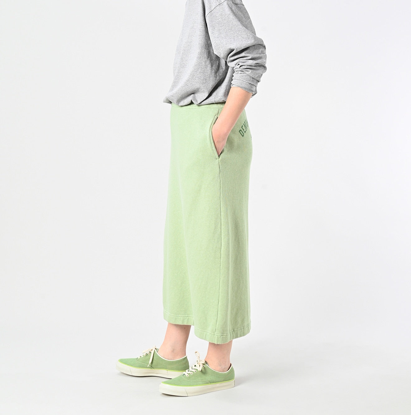 45R Cotton Gauze Fleece Skirt - Image 9