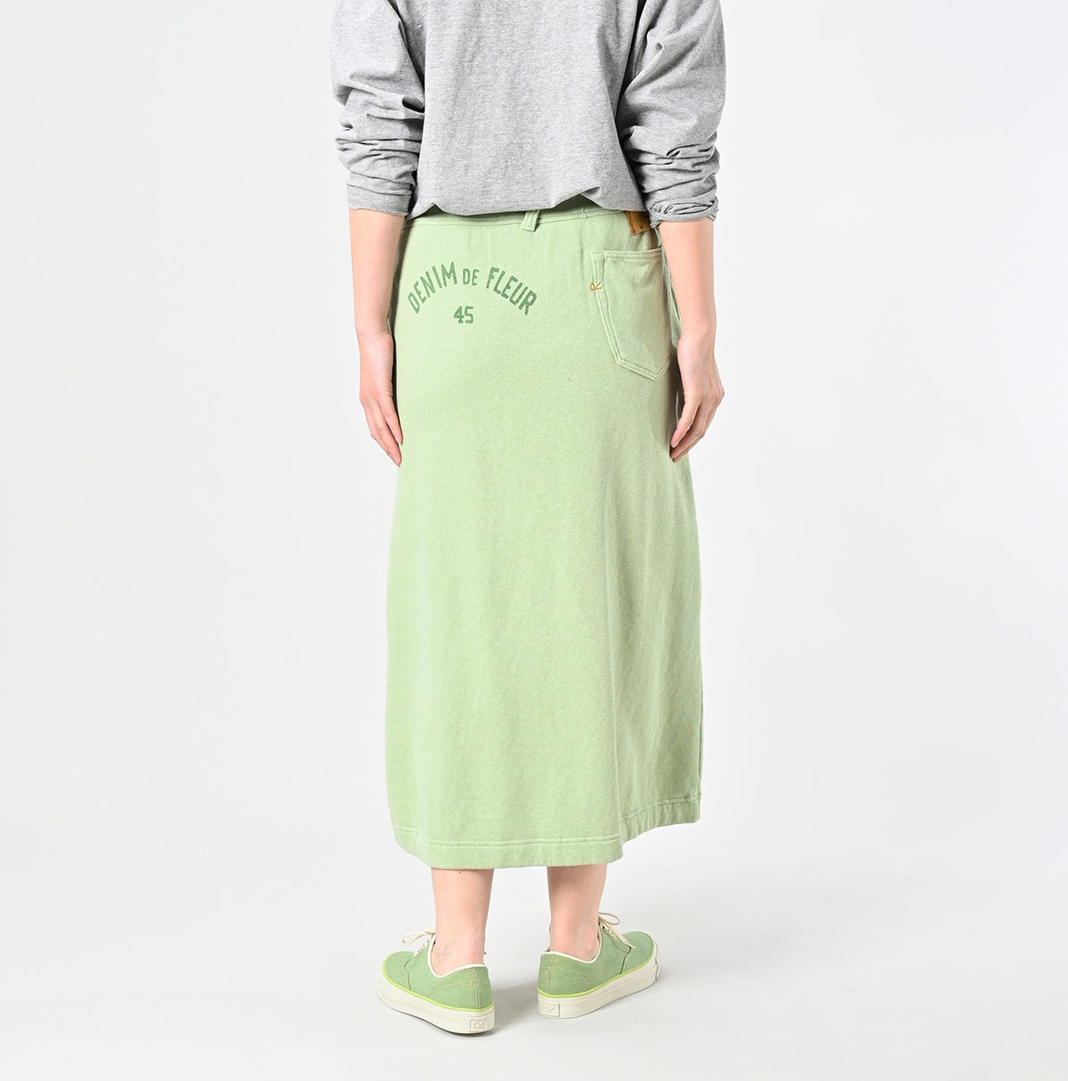 45R Cotton Gauze Fleece Skirt