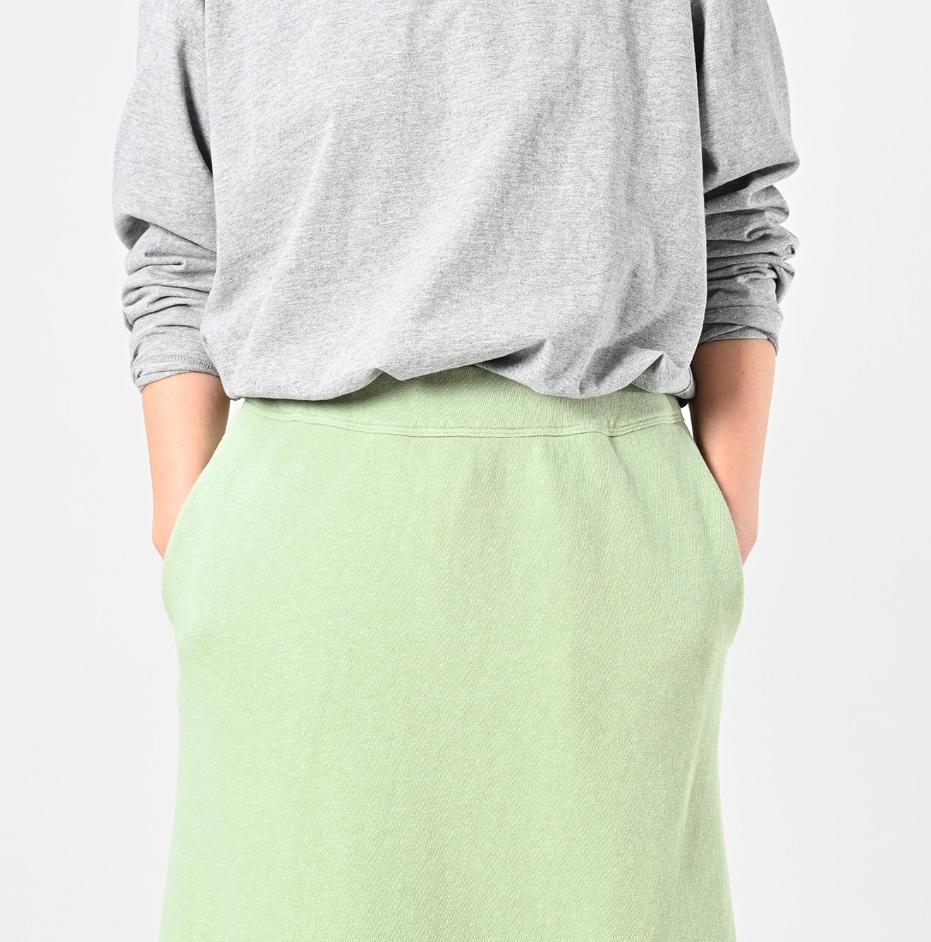45R Cotton Gauze Fleece Skirt - Image 11