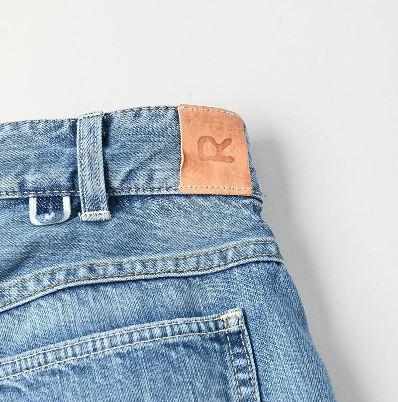 Rye Mugi Denim Charlotte Patchwork Skirt Tan - 45R by 45rpm studio - Image 11