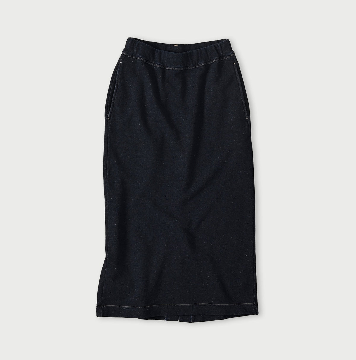 45R Indigo Cotton Fleece Skirt
