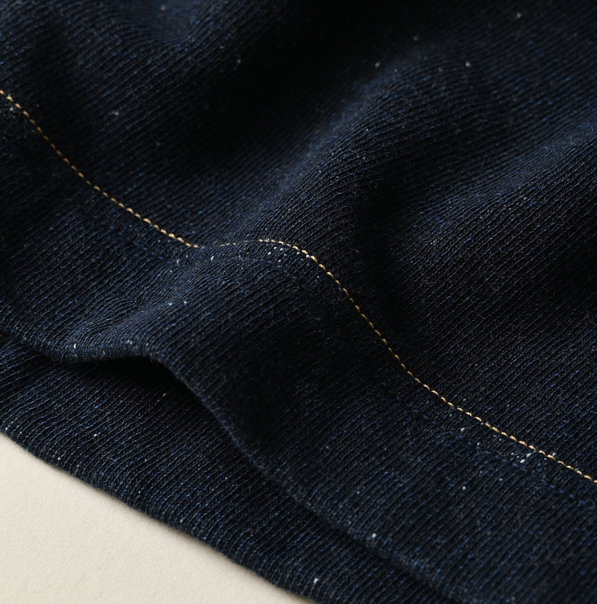 45R Indigo Cotton Fleece Skirt