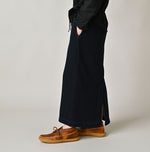 45R Indigo Cotton Fleece Skirt