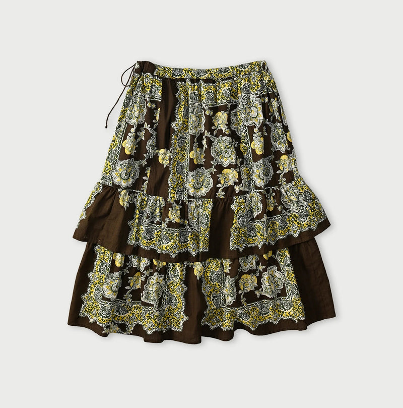 Bandana Paisley Tiered Frill Petti Skirt - Image 13