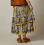 Bandana Paisley Tiered Frill Petti Skirt