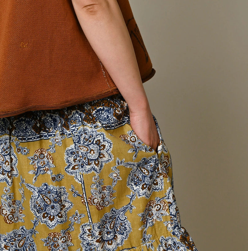 Bandana Paisley Tiered Frill Petti Skirt - Image 11