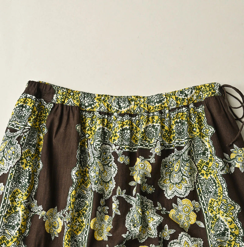 Bandana Paisley Tiered Frill Petti Skirt - Image 14