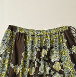 Bandana Paisley Tiered Frill Petti Skirt