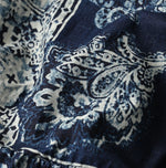 Indigo Bandana Paisley Tiered Frill Petti Skirt
