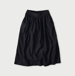 45R Indigo Batiste Easy Apron Skirt