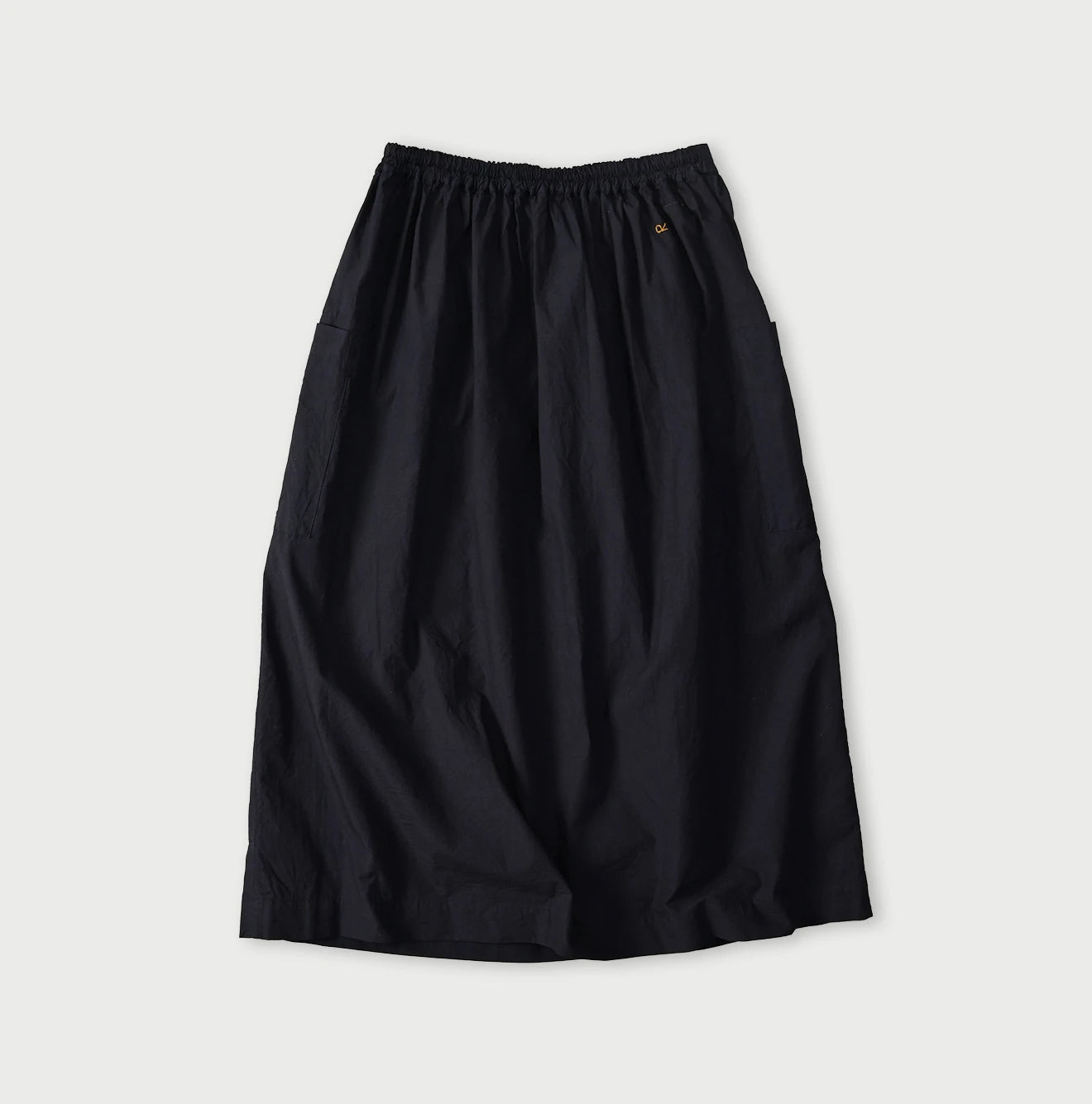 45R Indigo Batiste Easy Apron Skirt - Image 10