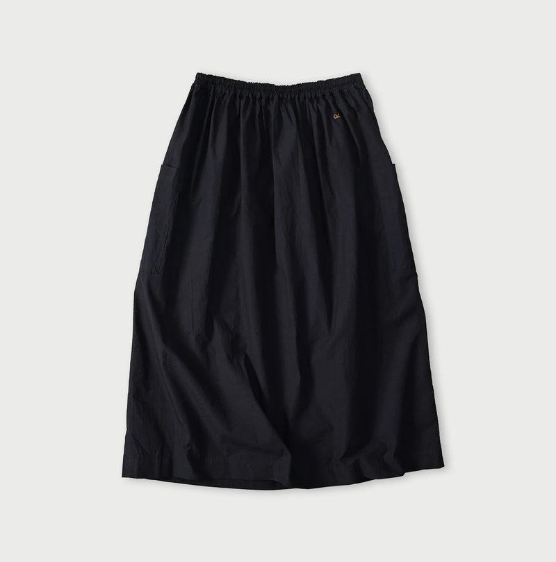 45R Indigo Batiste Easy Apron Skirt - Image 10