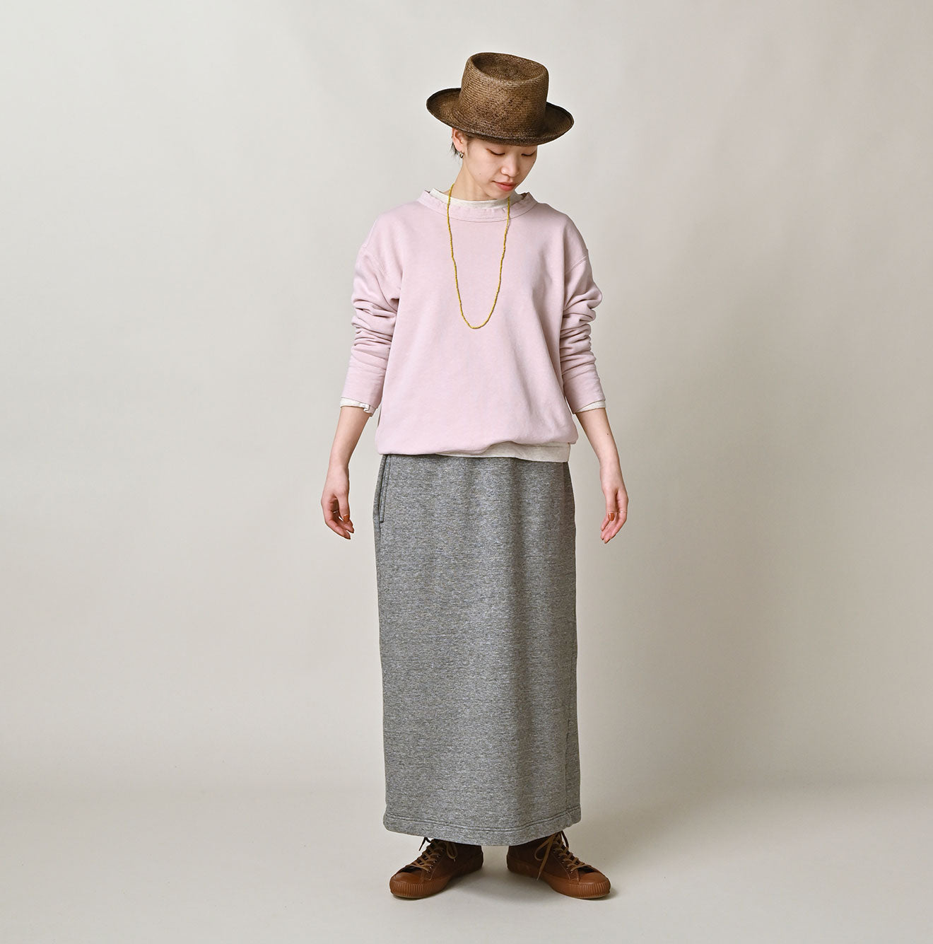 45R Cotton Fleece Skirt (Top-dyed) - Image 5