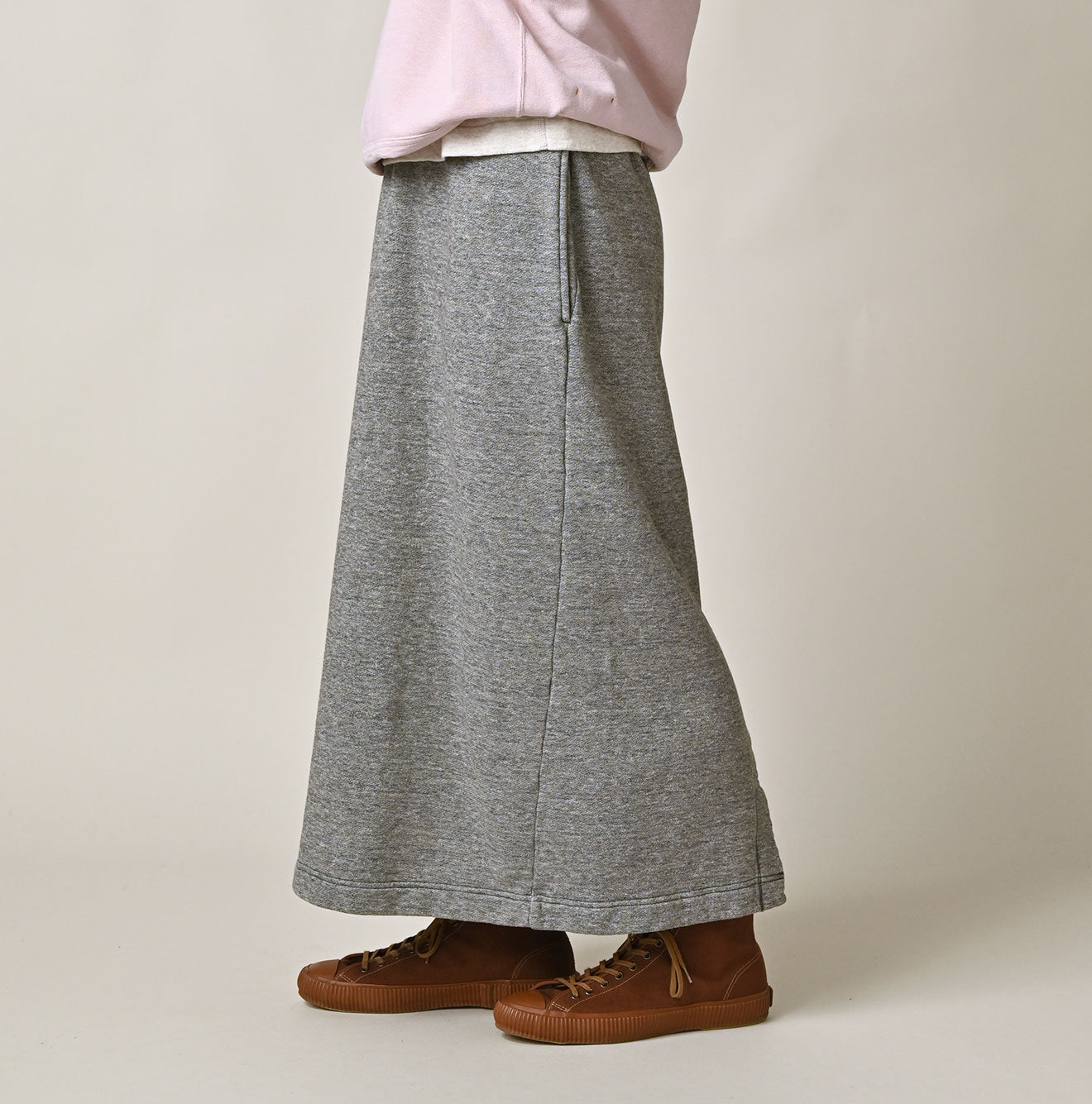 45R Cotton Fleece Skirt (Top-dyed) - Image 7