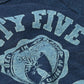 45R Indigo Cotton Gauze Fleece College Dress