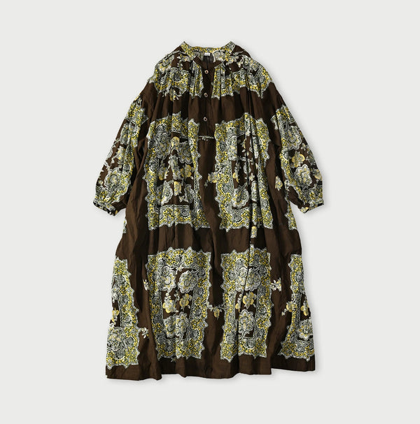 Khadi Bandana Paisley Smock Dress