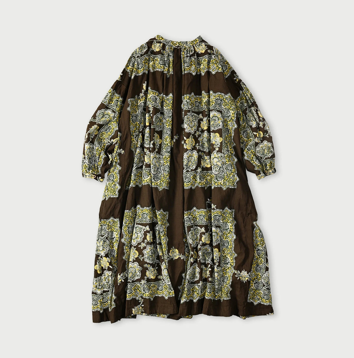 Khadi Bandana Paisley Smock Dress