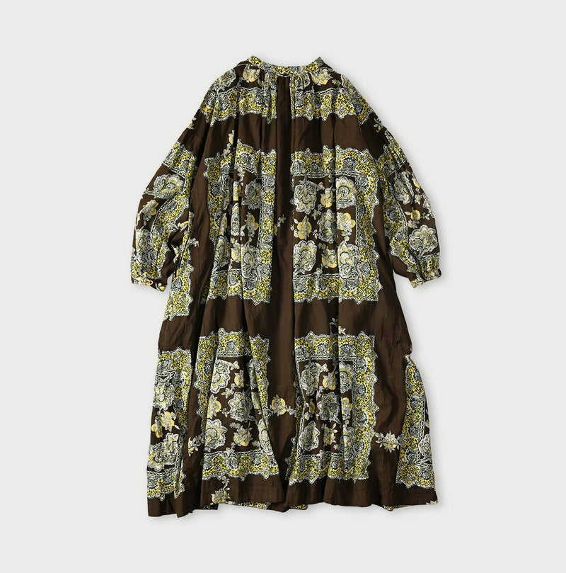 Khadi Bandana Paisley Smock Dress - Image 12