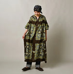 Khadi Bandana Paisley Smock Dress