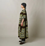 Khadi Bandana Paisley Smock Dress