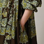 Khadi Bandana Paisley Smock Dress