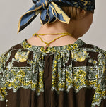 Khadi Bandana Paisley Smock Dress