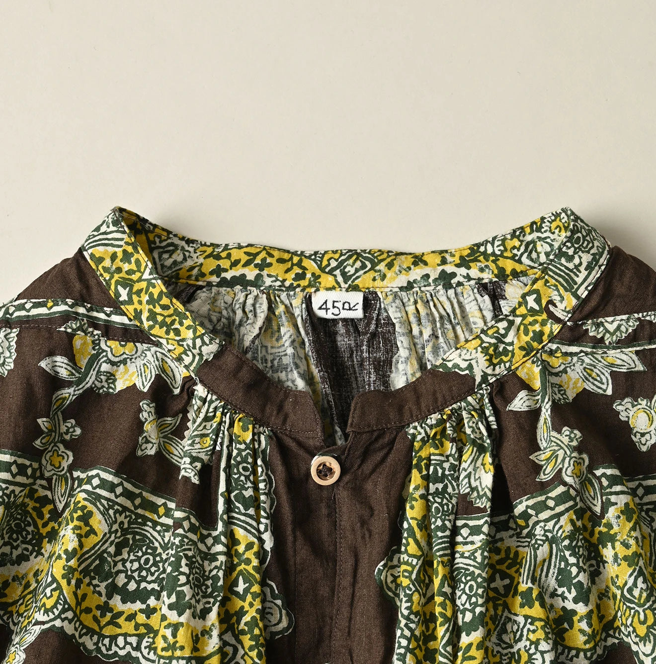 Khadi Bandana Paisley Smock Dress - Image 13