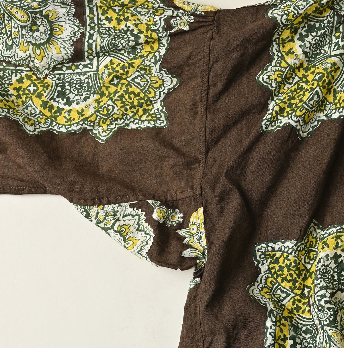 Khadi Bandana Paisley Smock Dress