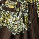 Khadi Bandana Paisley Smock Dress