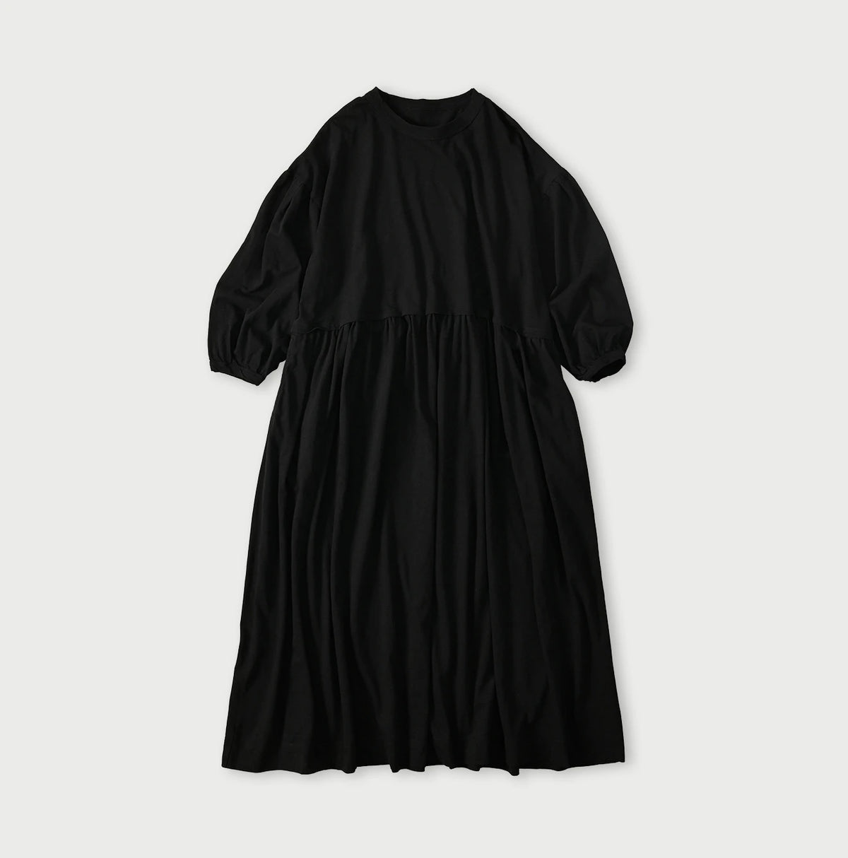 45R Tenjiku Puff Sleeve Dress