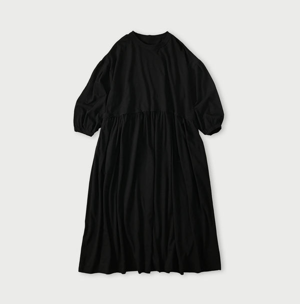 45R Tenjiku Puff Sleeve Dress