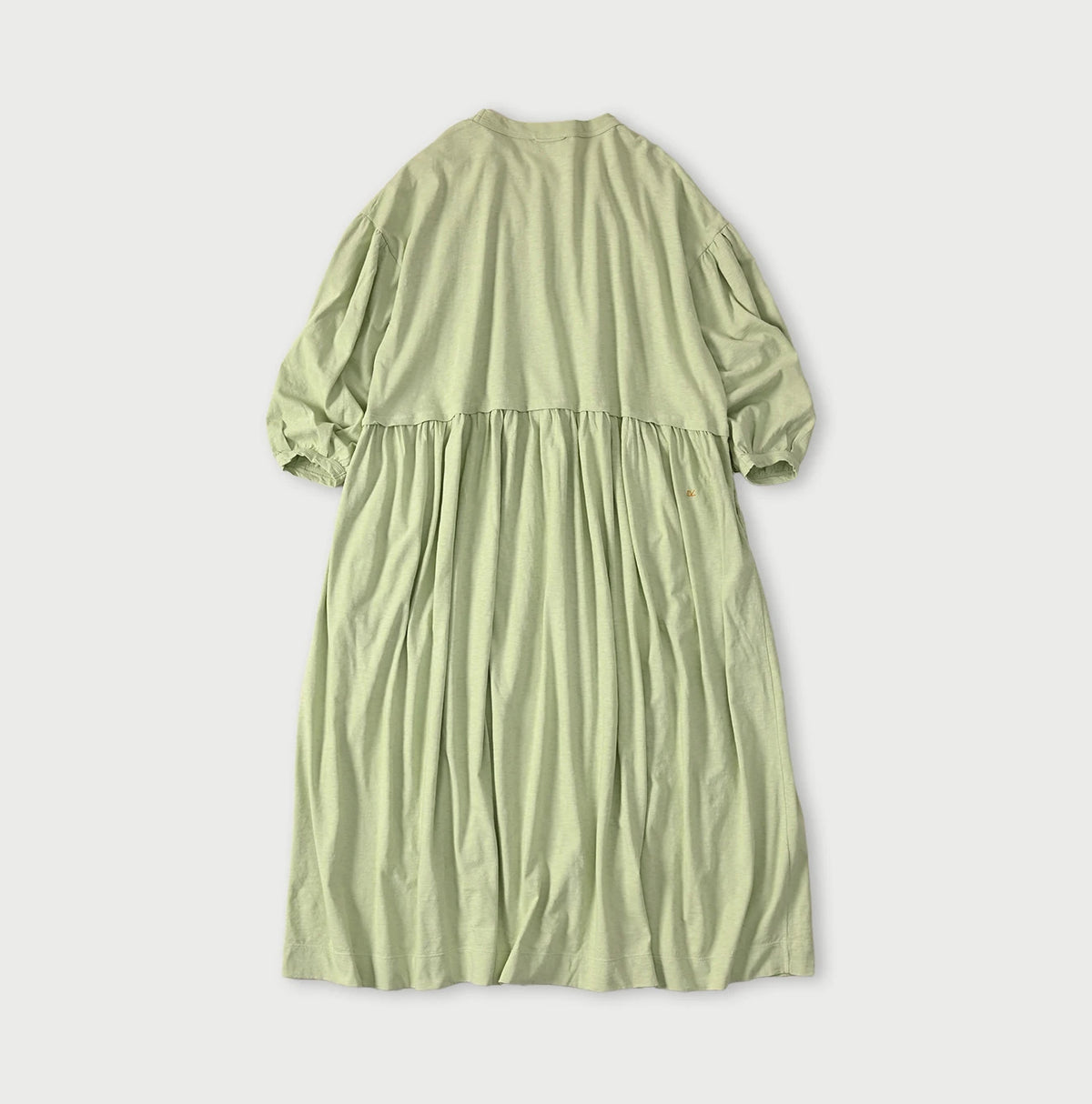 45R Tenjiku Puff Sleeve Dress
