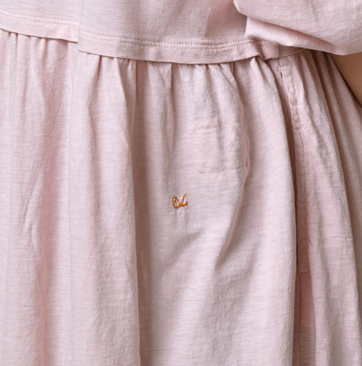 45R Tenjiku Puff Sleeve Dress