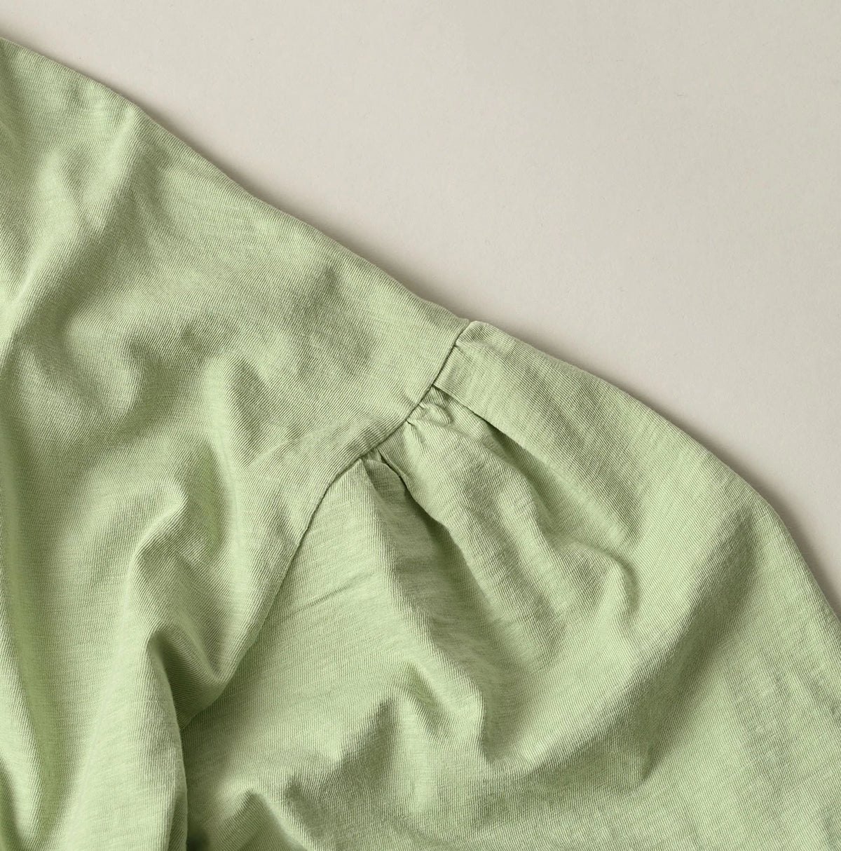 45R Tenjiku Puff Sleeve Dress