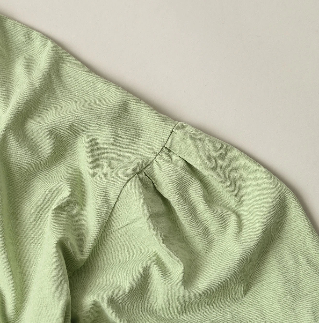 45R Tenjiku Puff Sleeve Dress