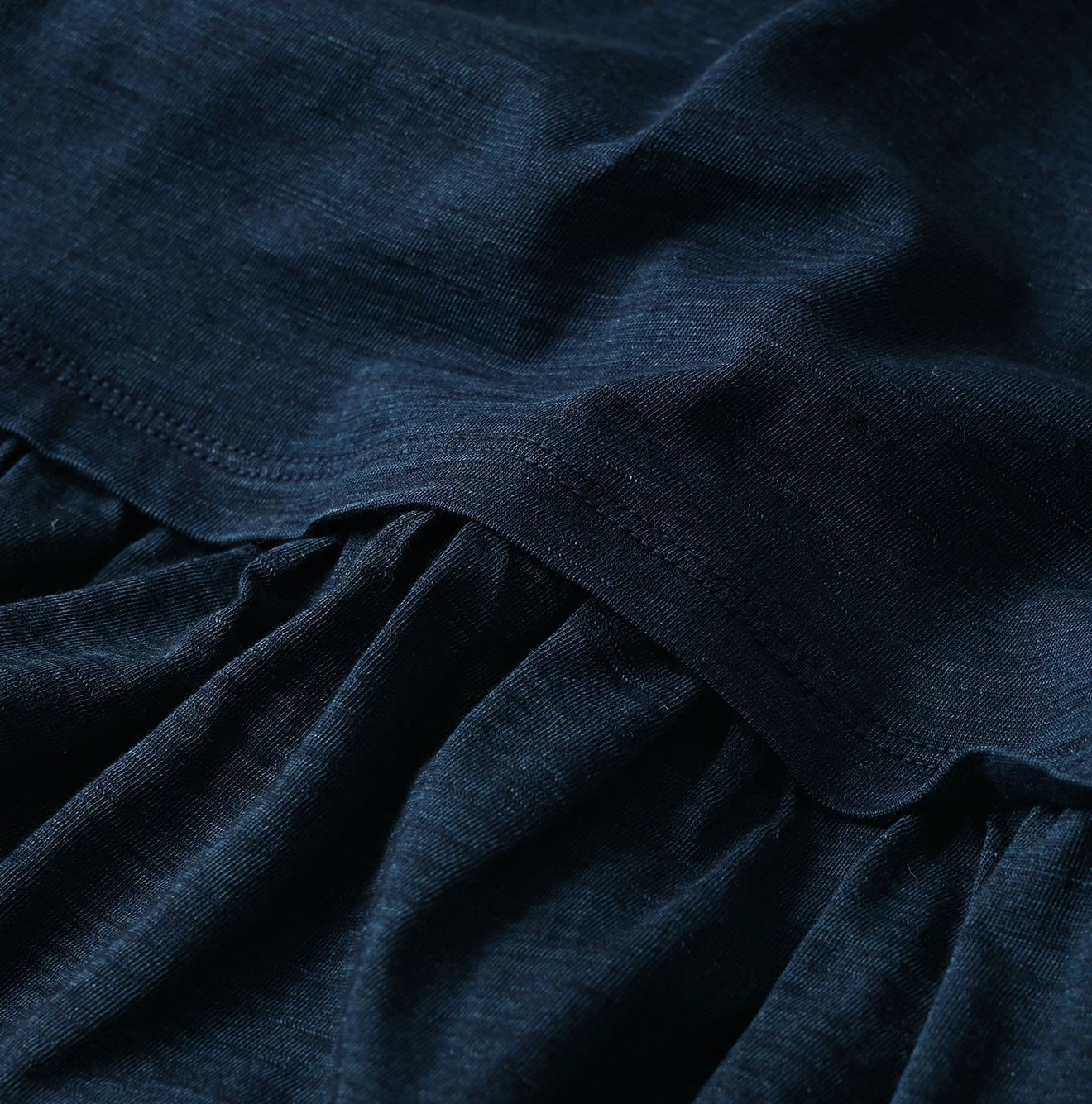 45R Indigo Tenjiku Puff Sleeve Dress - Image 14