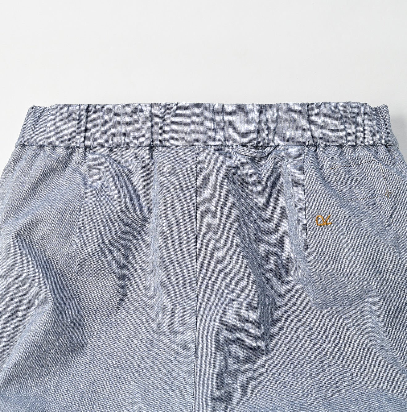 45R Cotton Linen Oxford Stretch Easy Slim Pants