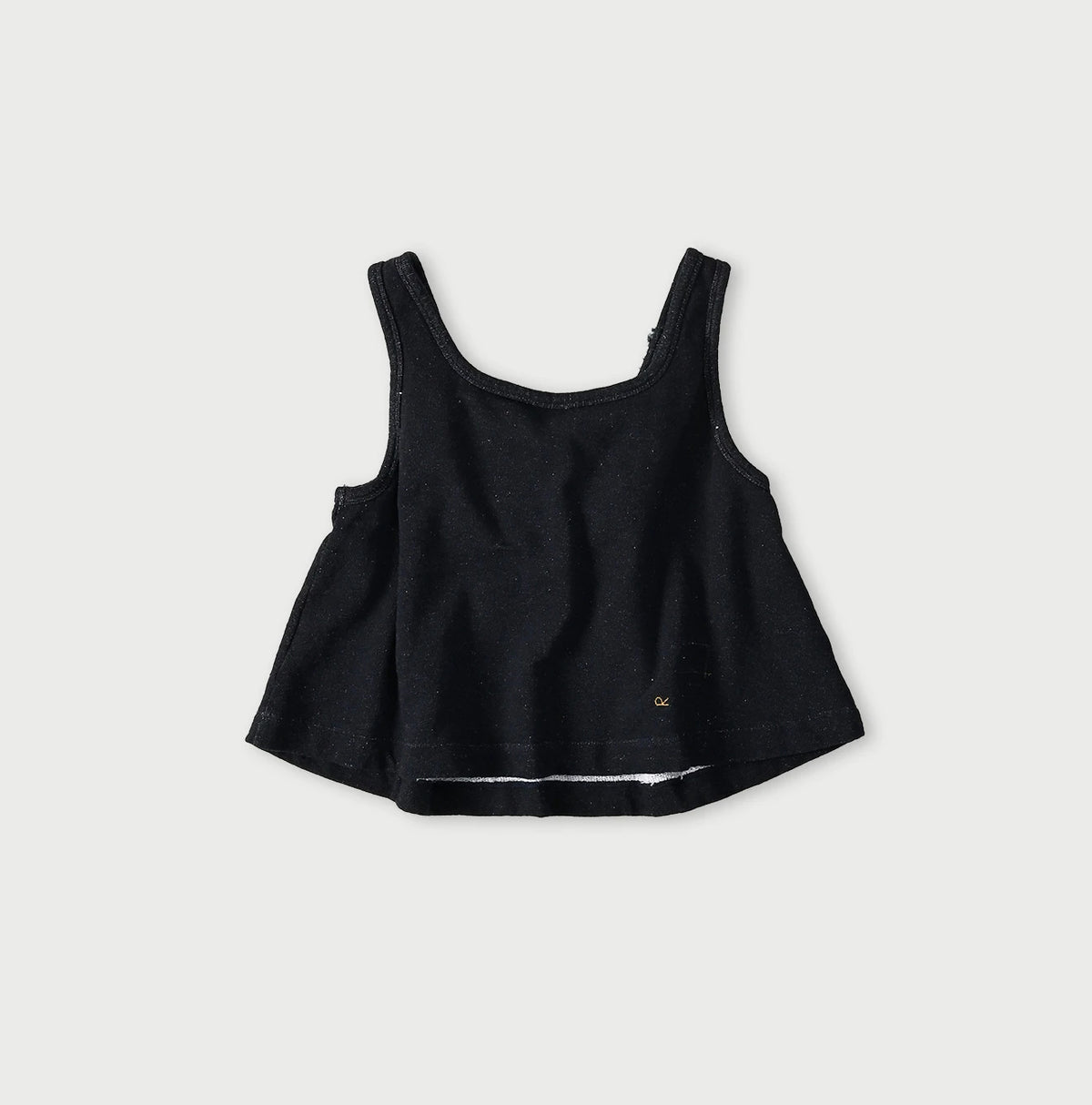 45R Indigo Mix Frill × Sweat Tank Top