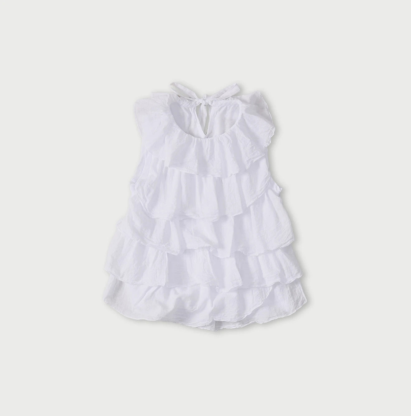 45R Tenjiku x Gauze Frilled Camisole - Image 1