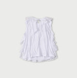 45R Tenjiku x Gauze Frilled Camisole