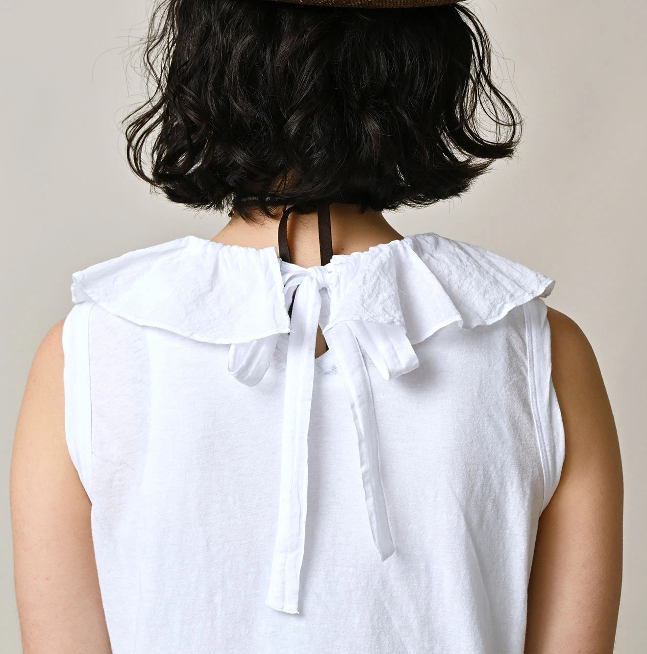45R Tenjiku x Gauze Frilled Camisole - Image 8