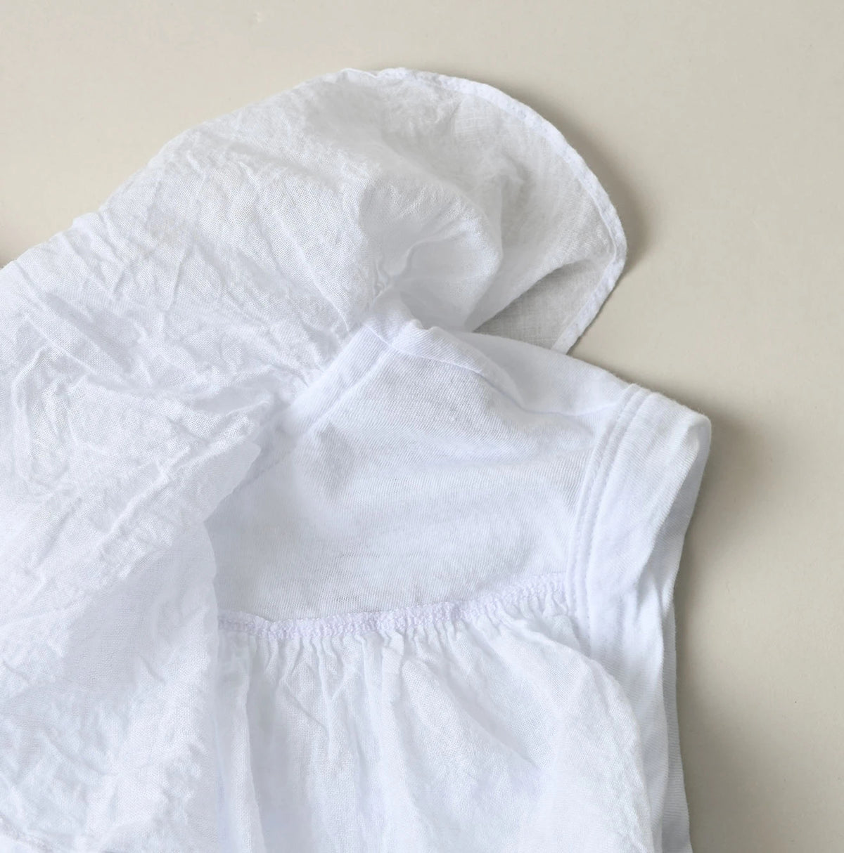 45R Tenjiku x Gauze Frilled Camisole