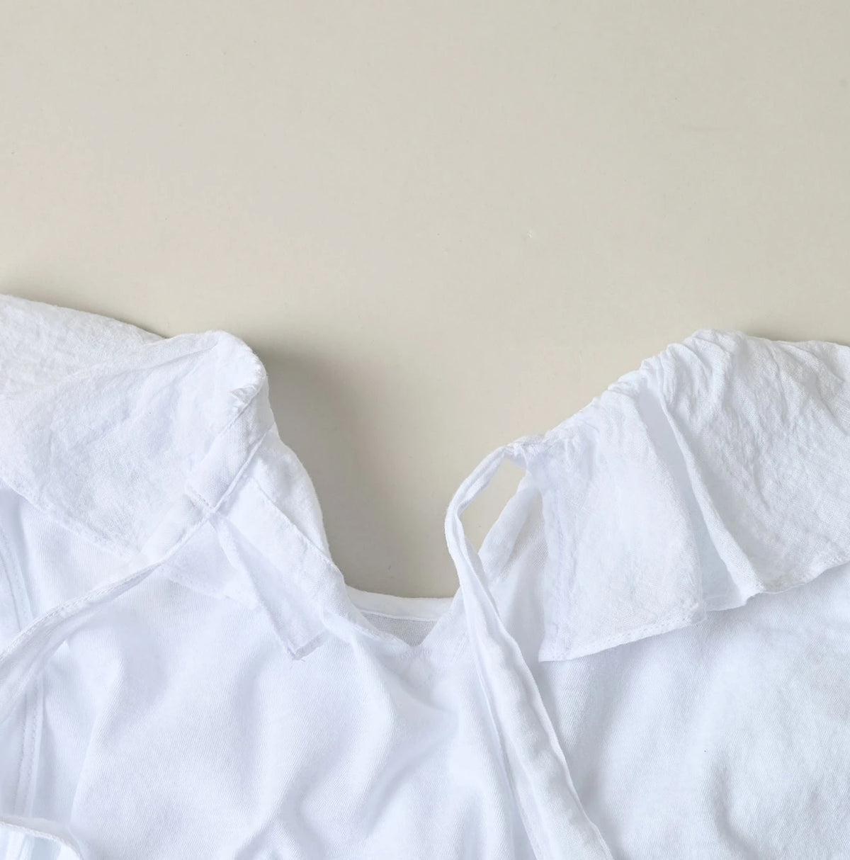 45R Tenjiku x Gauze Frilled Camisole