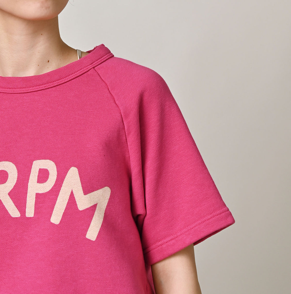 45R Cotton Fleece Logo de Petti Top