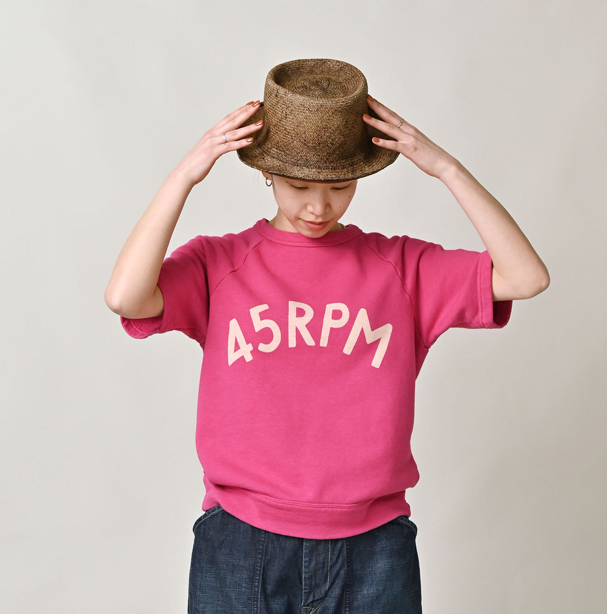 45R Cotton Fleece Logo de Petti Top