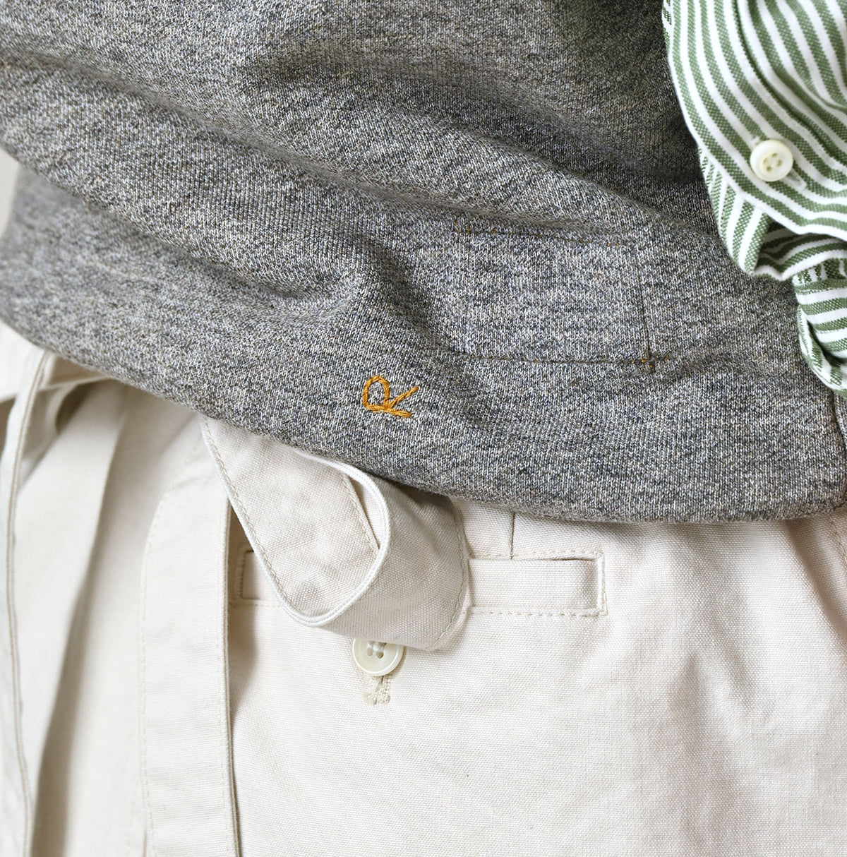 45R Cotton Fleece Logo de Petti Top (Top-dyed)