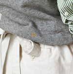 45R Cotton Fleece Logo de Petti Top (Top-dyed)