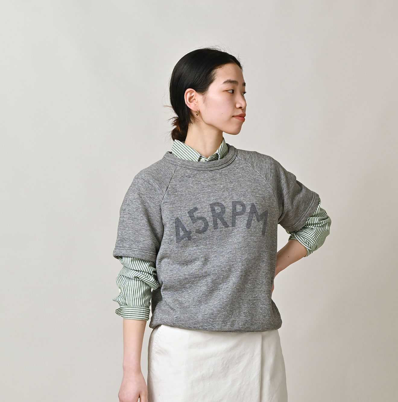 45R Cotton Fleece Logo de Petti Top (Top-dyed) - Image 6