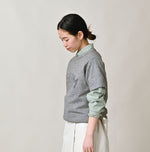 45R Cotton Fleece Logo de Petti Top (Top-dyed)