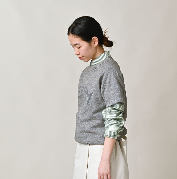 45R Cotton Fleece Logo de Petti Top (Top-dyed)